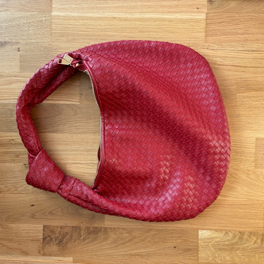Anthropologie The Brigitte Satchel in Red